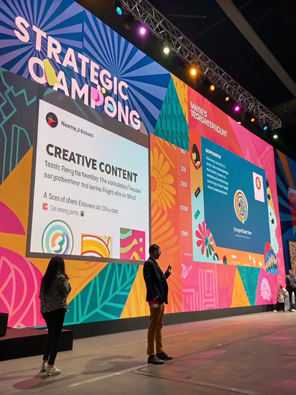 A visual representation of a business strategy transforming into a digital roadmap.